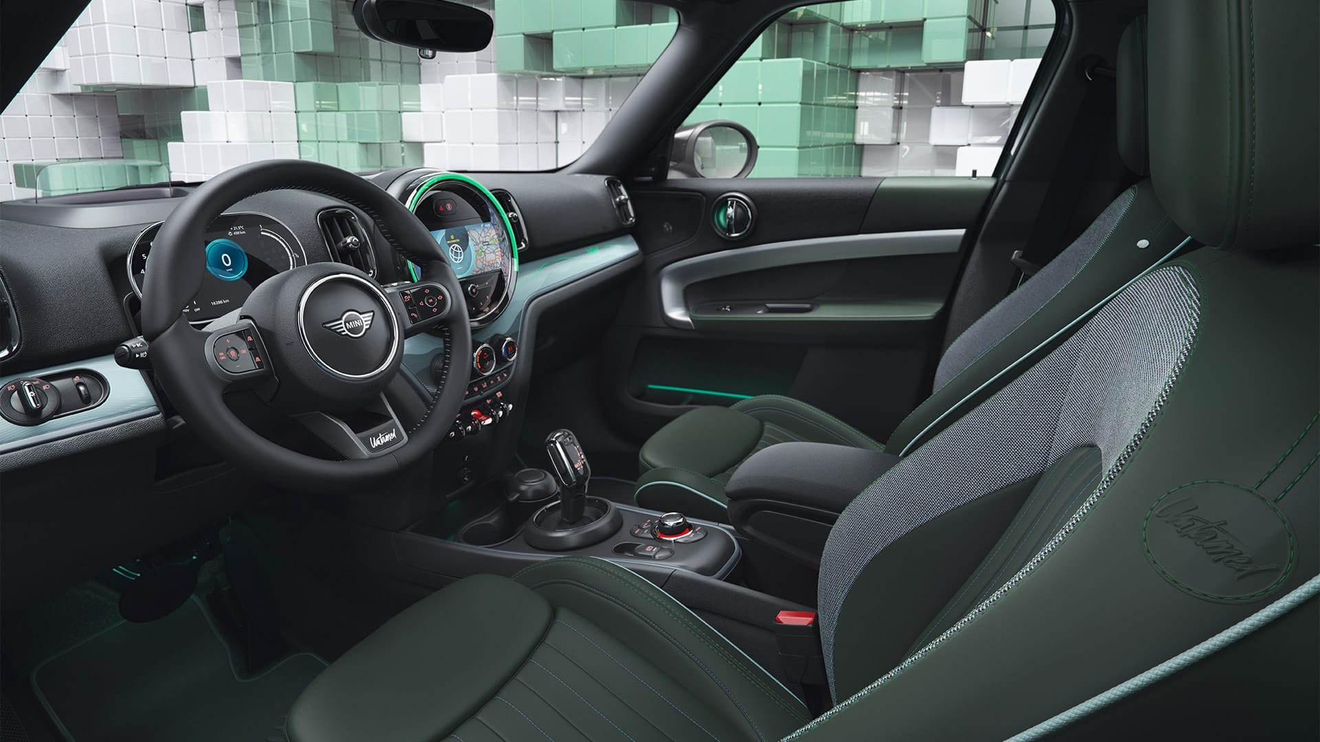 MINI Countryman Untamed edicija – unutrašnjost – prikaz od 360°